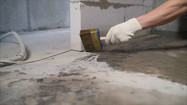 SJ Waterproofing Pros Waterproofing coverage map for Mount Vernon, IN and surrounding area